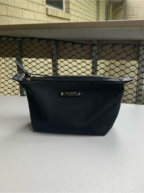 Kate Spade Black Nylon Make Up Bag Jodi Cosmetics Bag